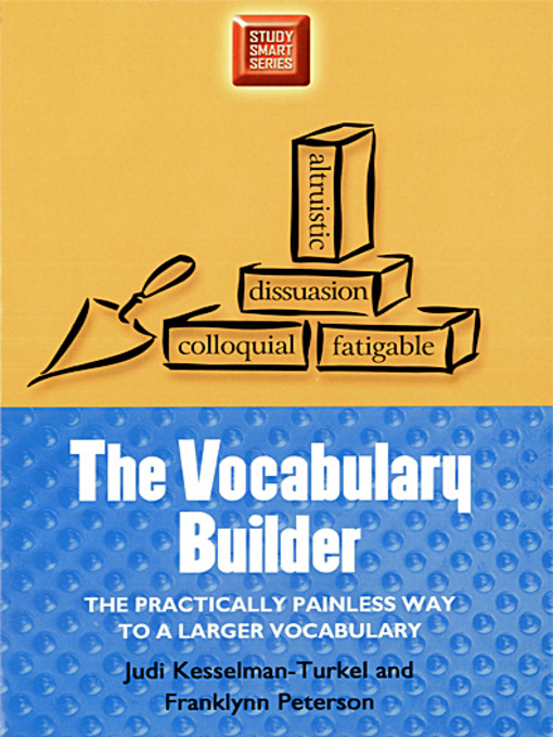 Title details for The Vocabulary Builder by Judi Kesselman-Turkel - Available